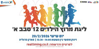 ליגת מרוצי הילדים בהרצליה, סבב א', 20.2.2026